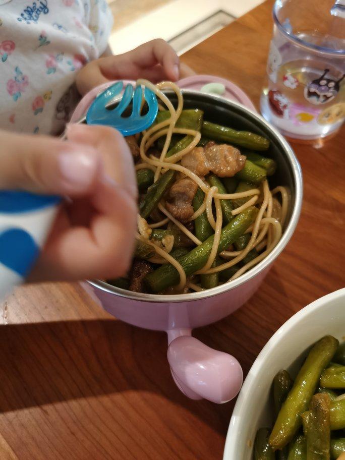 地道老北京扁豆焖面 豆角焖面 太好吃小心吃撑哦