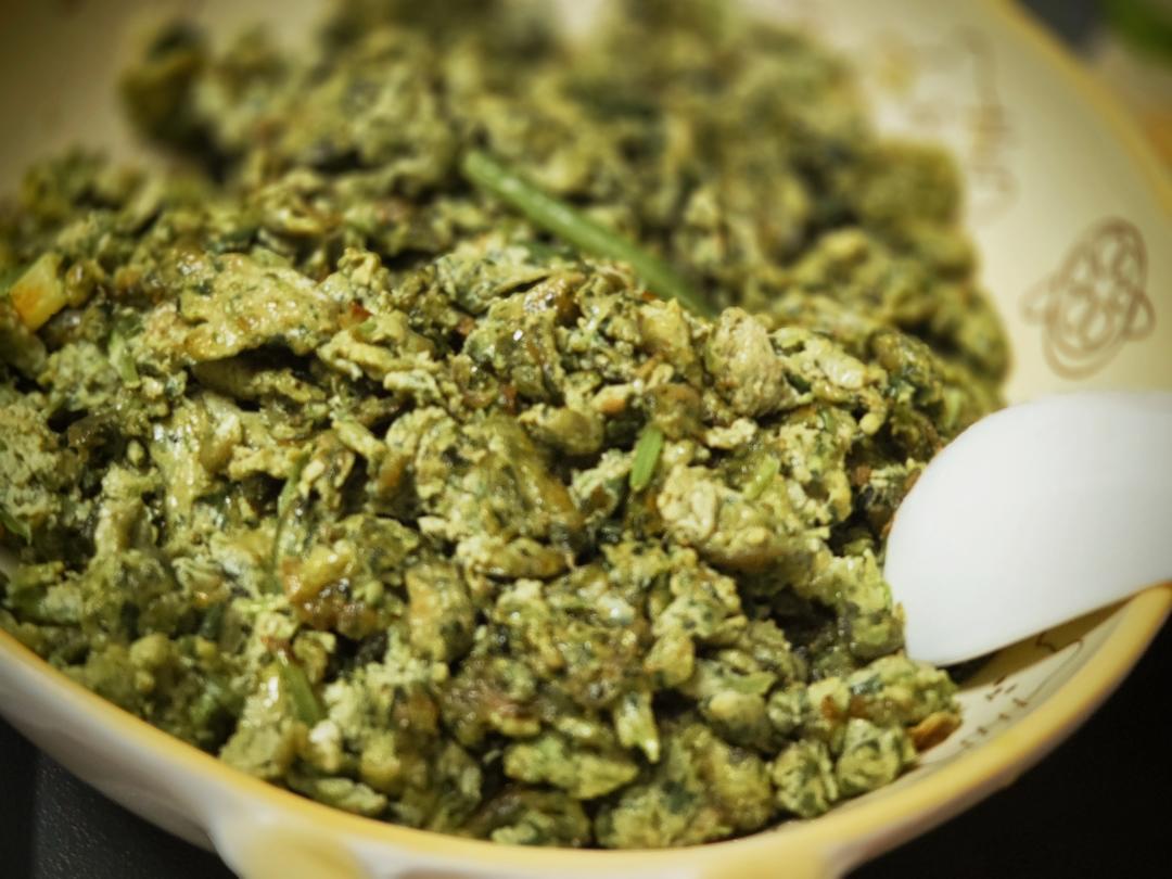 中高考营养配餐-茼蒿炒鸡蛋
