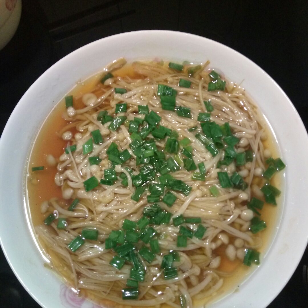 油泼金针菇