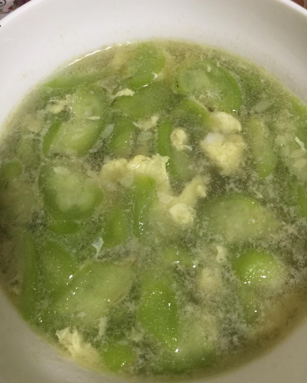 丝瓜蛋汤