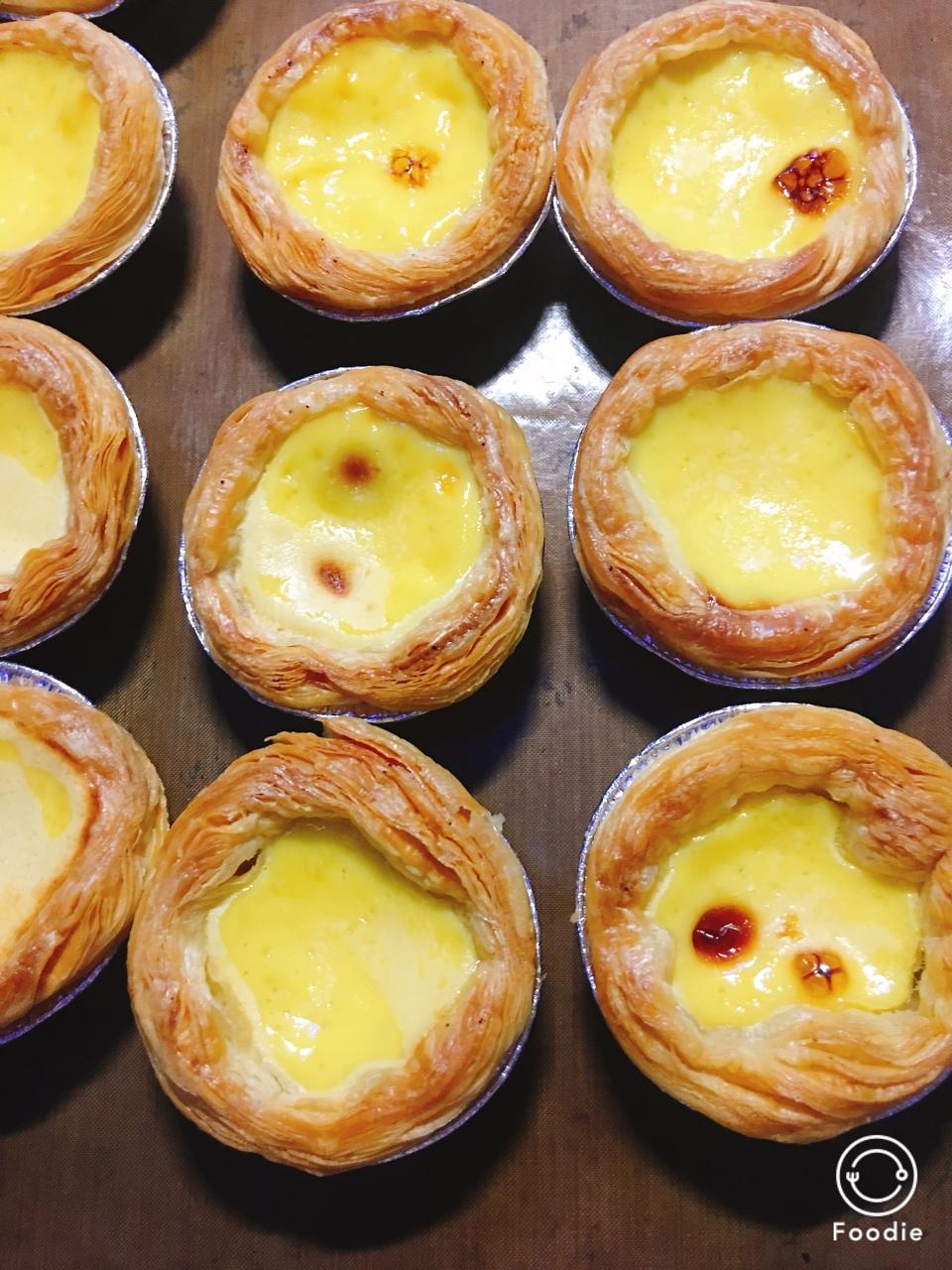 超简做法超简原料`奶香蛋挞