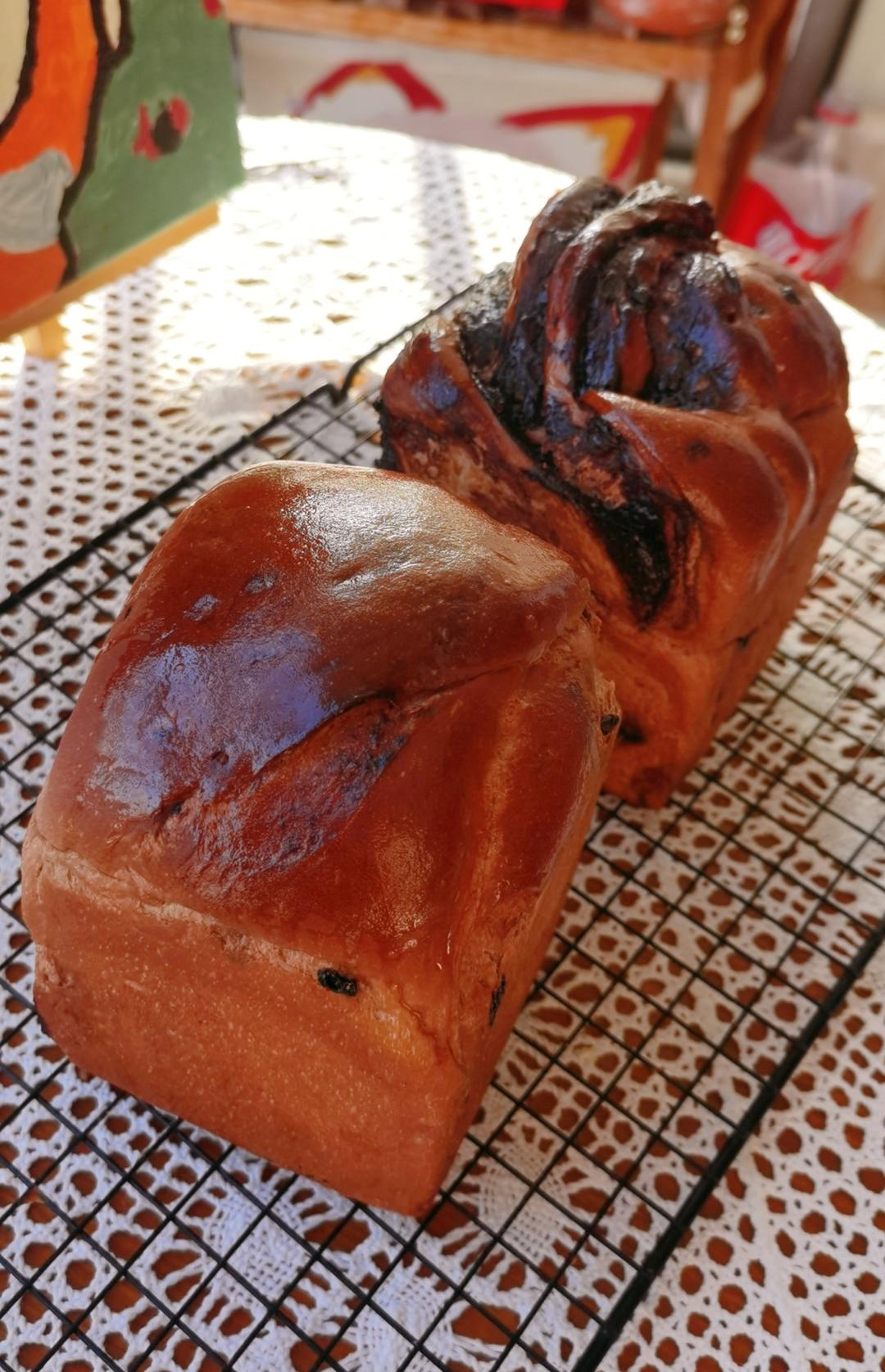 雪山巧克力吐司