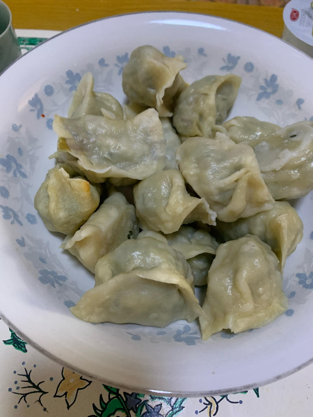 萝卜叶肉馅饺子