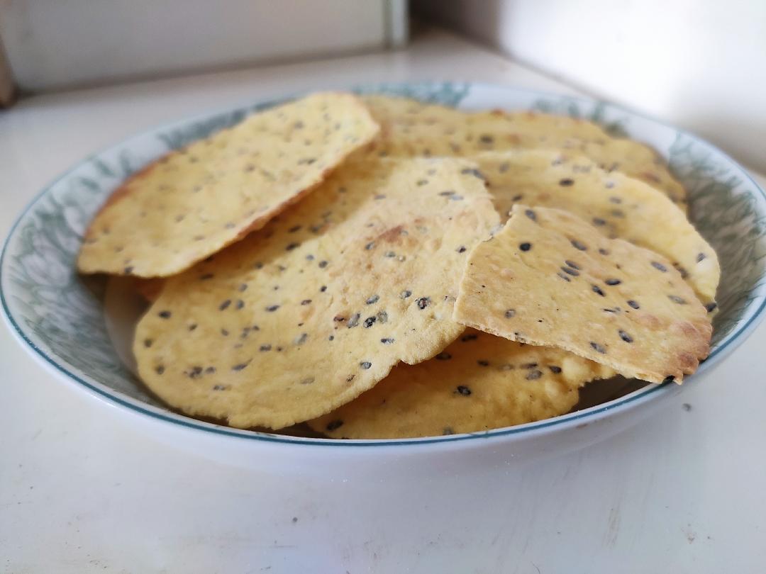 芝麻薄饼的做法