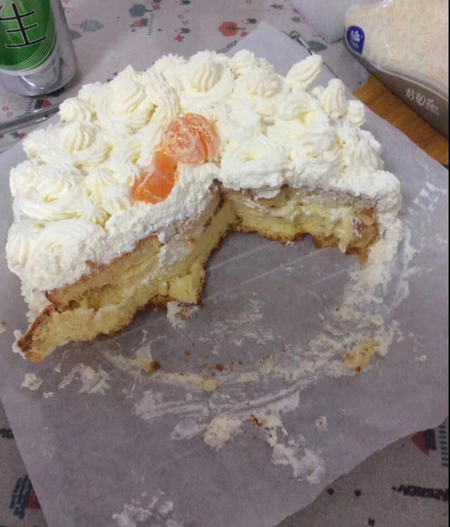 步骤最全面的戚风蛋糕（八寸）做法，成功率高！