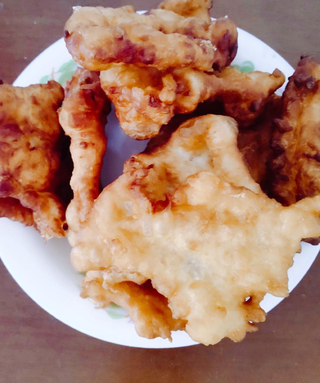 姥姥家的健康炸油饼（不揉面不擀面）