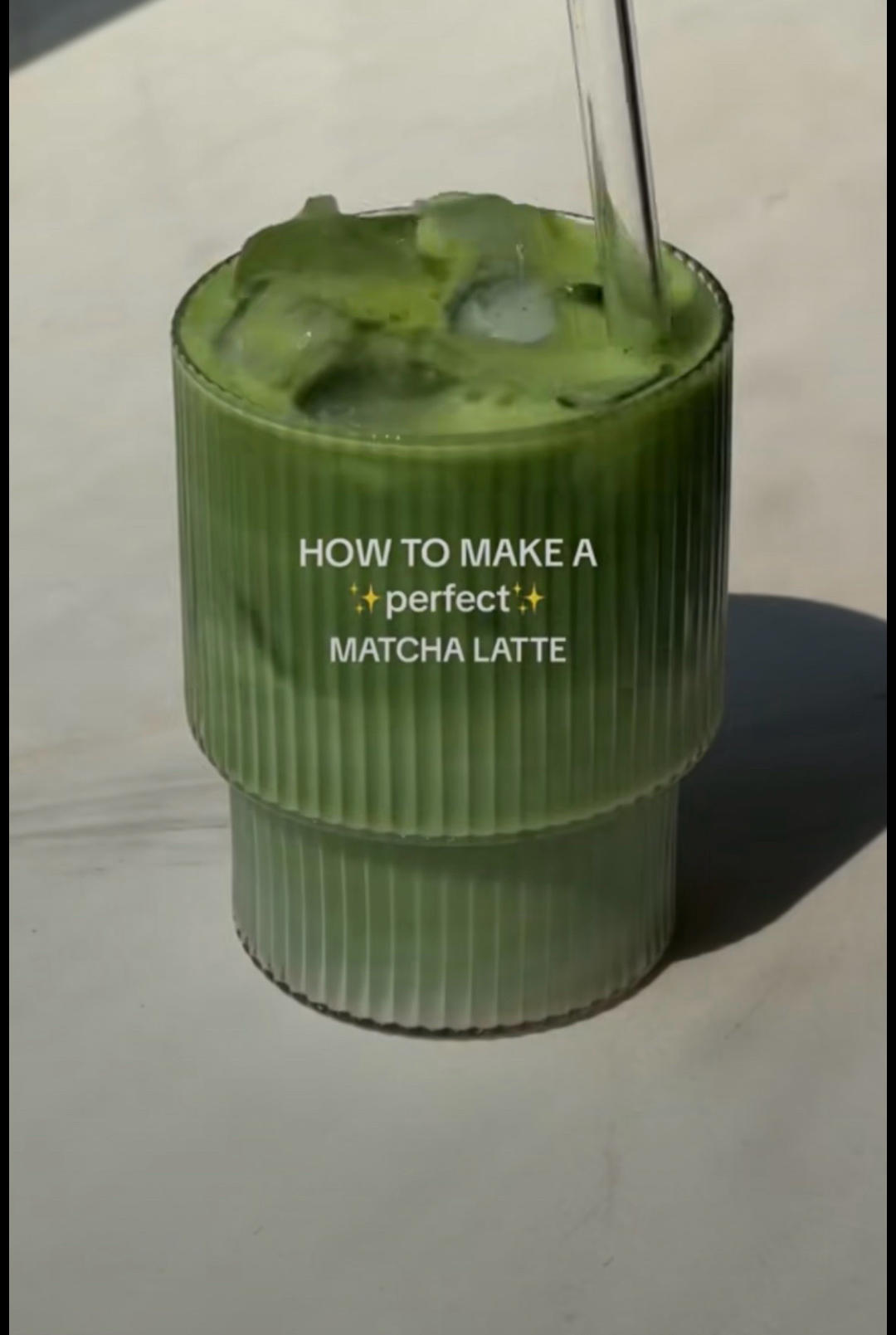 抹茶拿铁 ✨Matcha Latte✨无糖 低卡