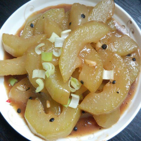 蚝油焖冬瓜