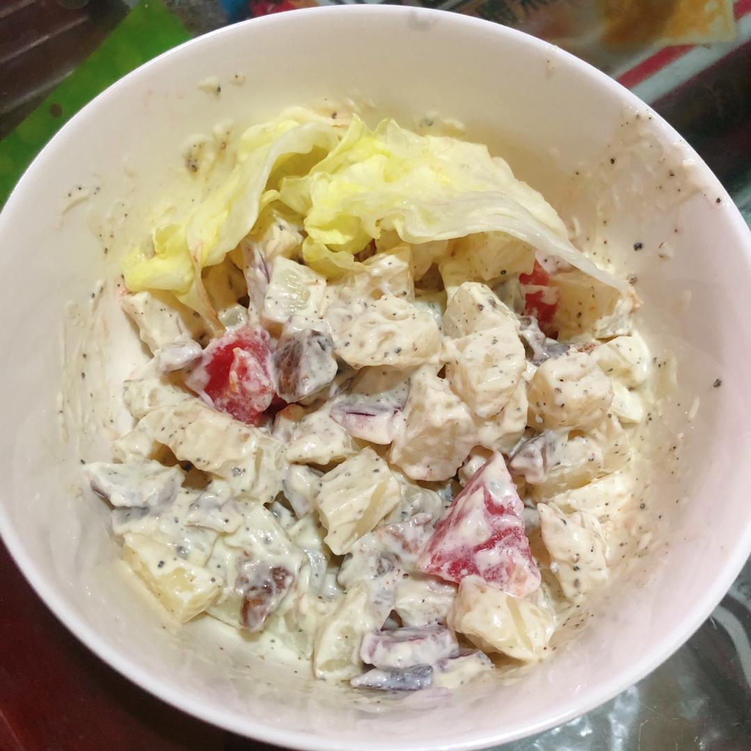 快手土豆沙拉（仿必胜客）