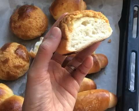 纯奶手撕吐司的做法 步骤1