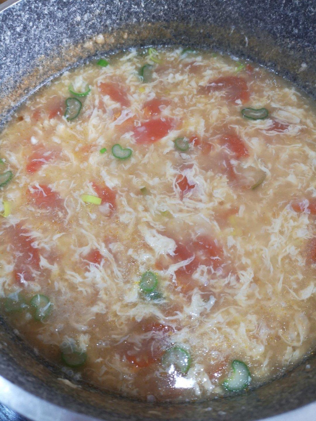 简单早餐-疙瘩汤