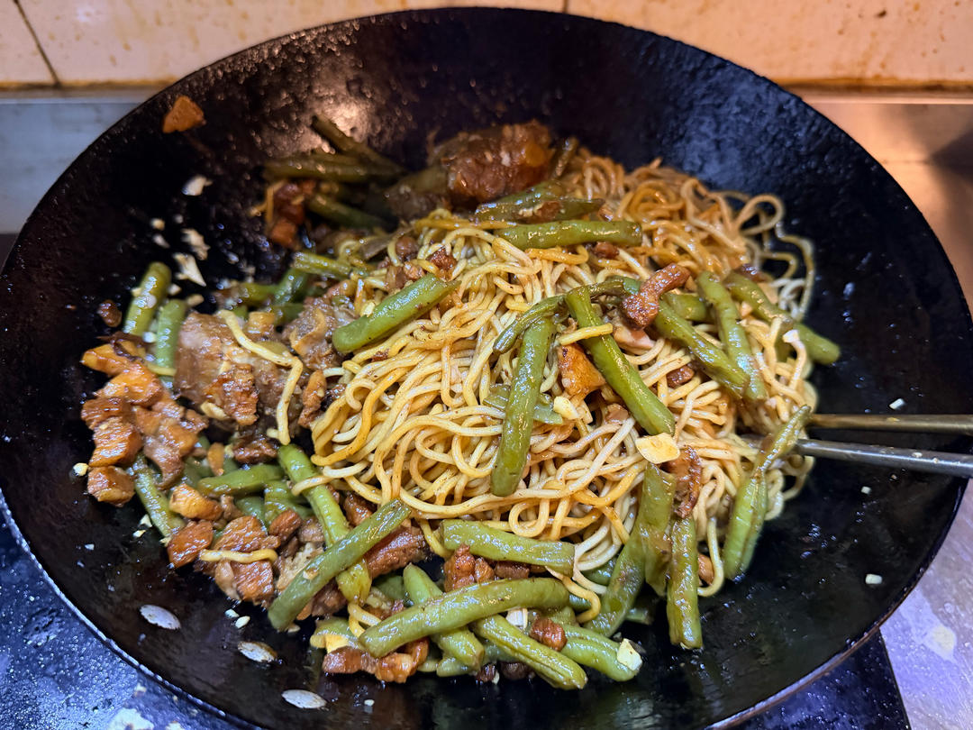 四季豆焖面，0失败