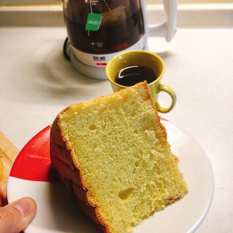 玉米戚风蛋糕（玉米面粉）