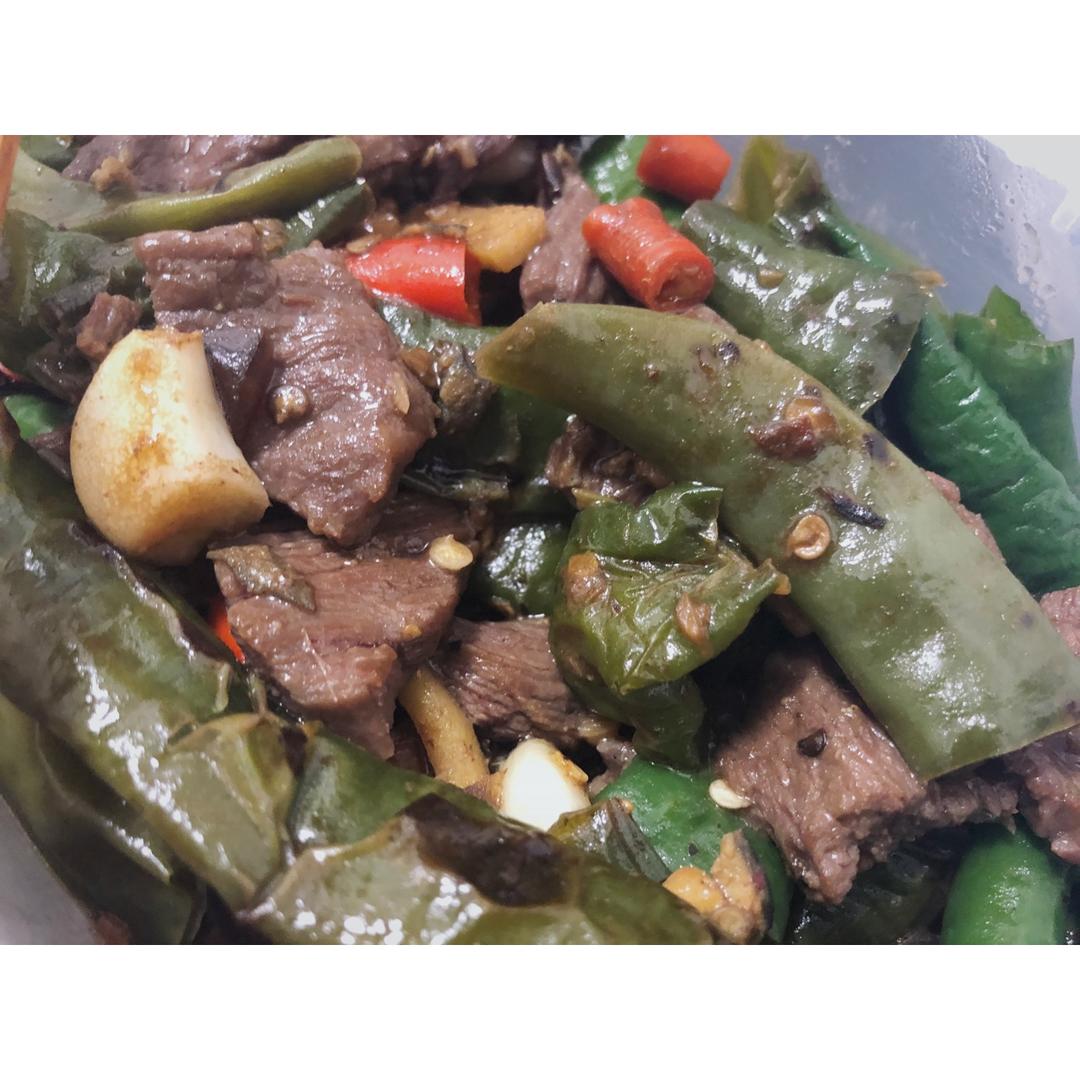 尖椒炒牛肉