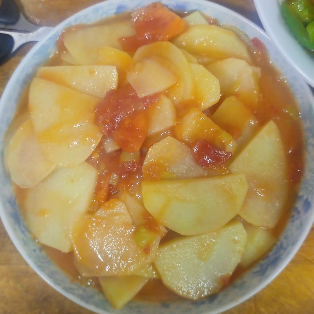 番茄土豆片