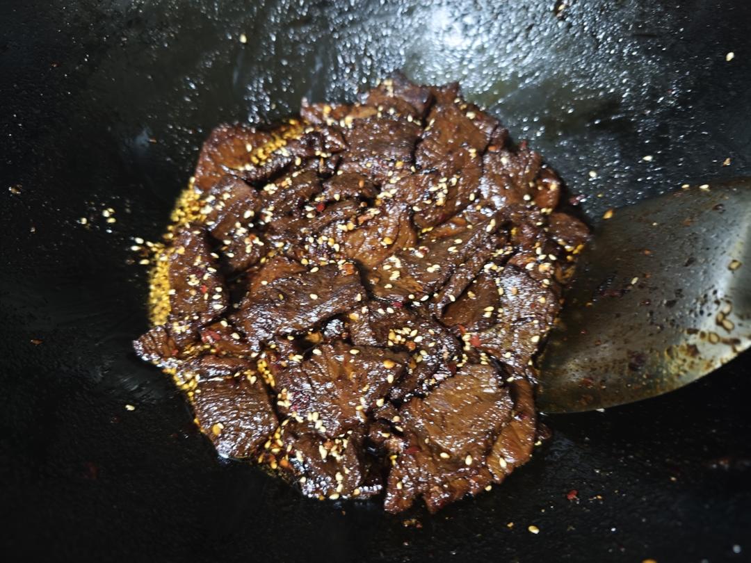 正宗湖南麻辣牛肉～