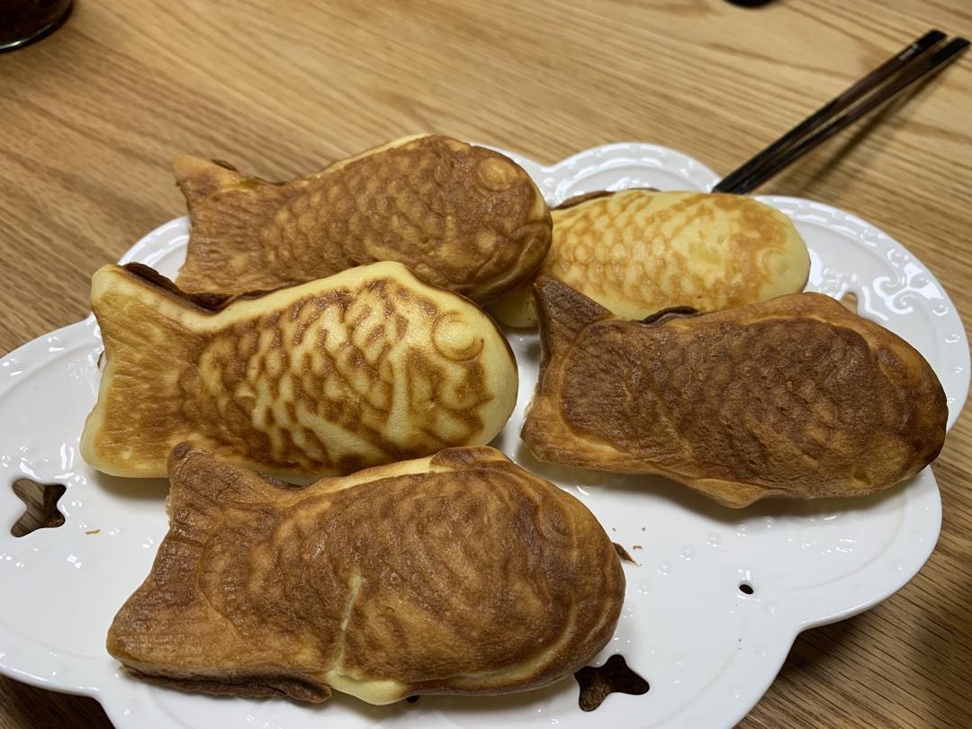欧式鯛鱼烧（来自vitantonio菜谱）