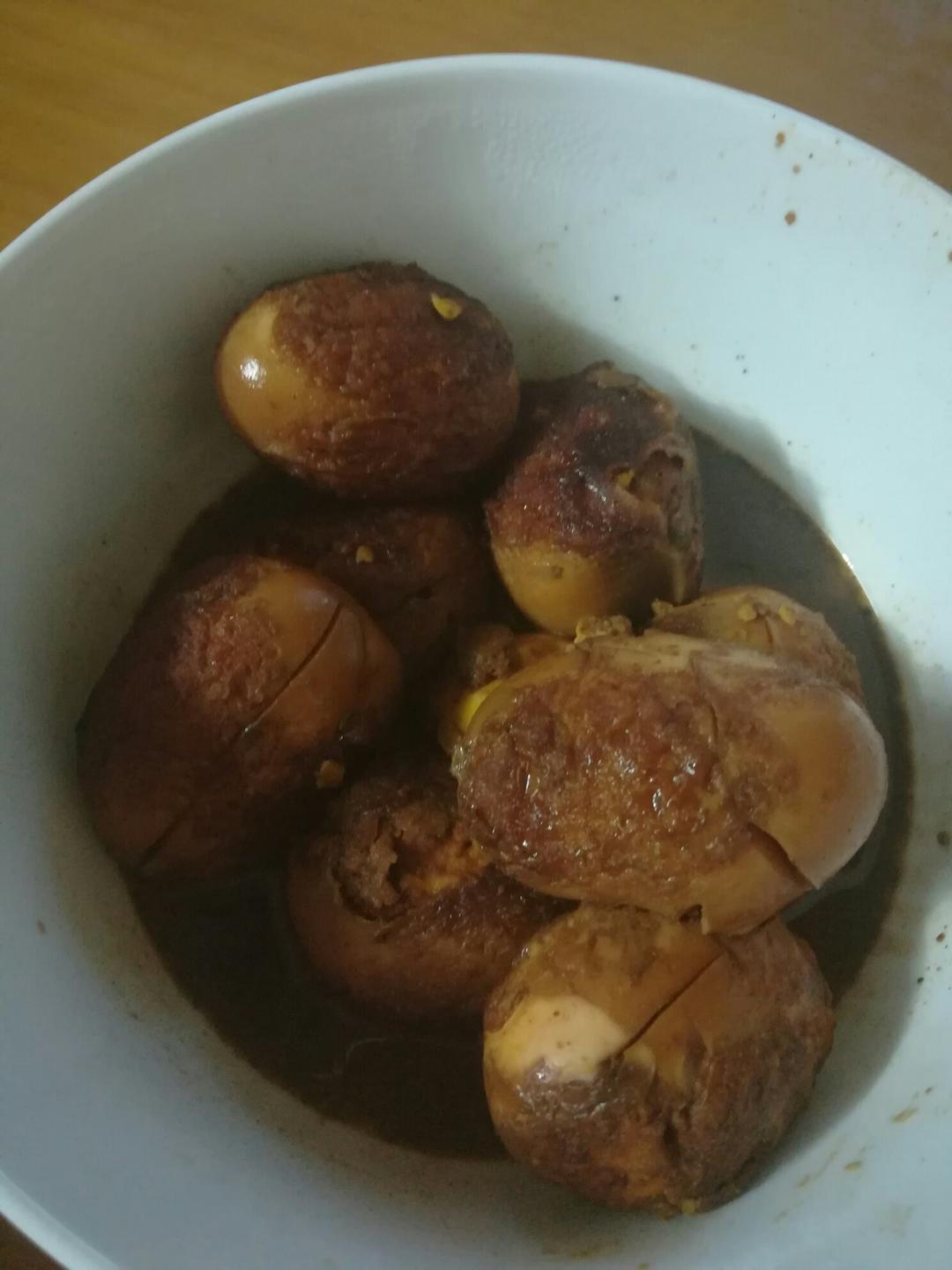 虎皮蛋（爱吃卤鸡蛋的不容不过～）