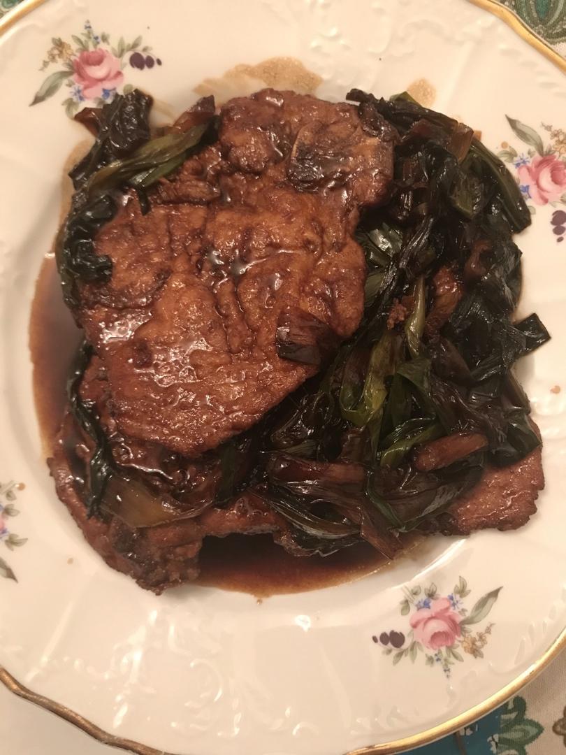 【葱㸆大排】一把小葱，烧出上海最经典的下饭菜！