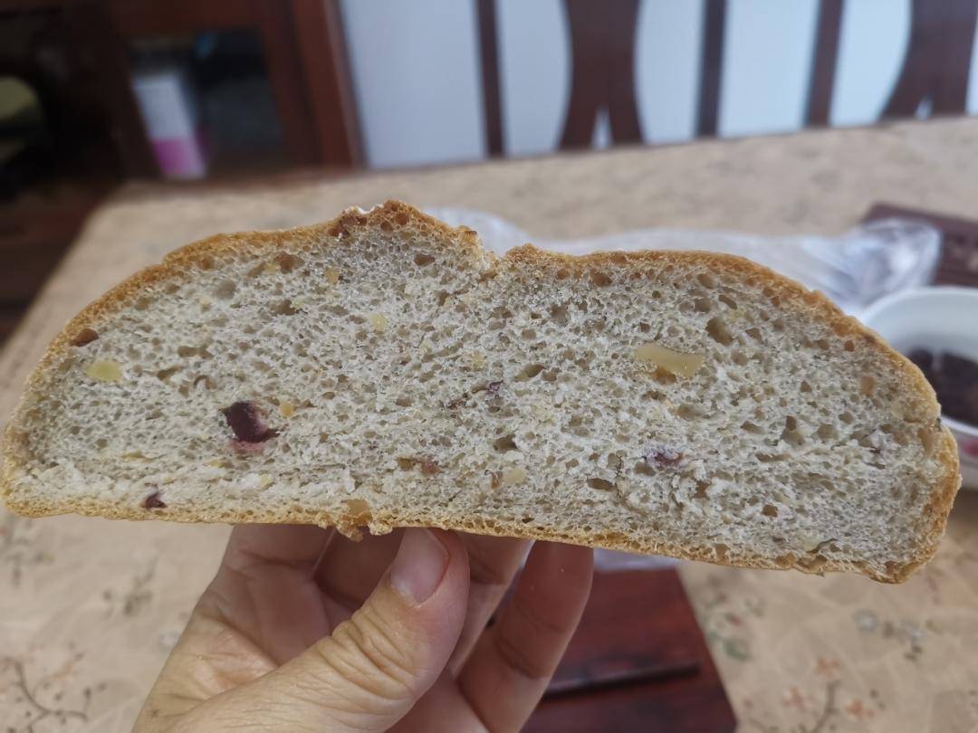 15分钟果仁软欧包/欧洲家庭面包