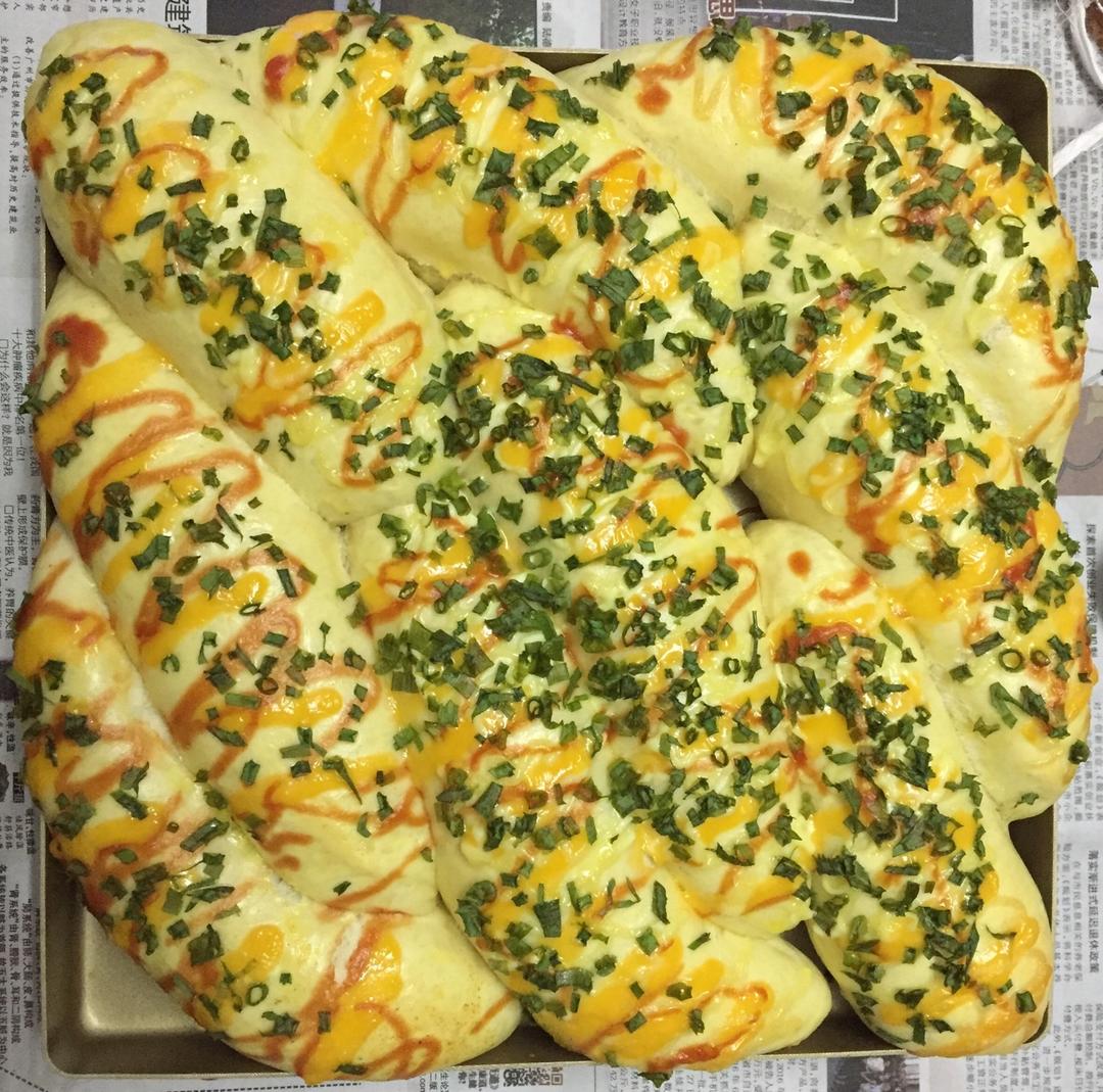 葱香芝士面包