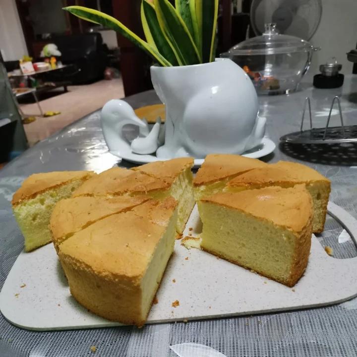 入口即化的柠檬戚风蛋糕