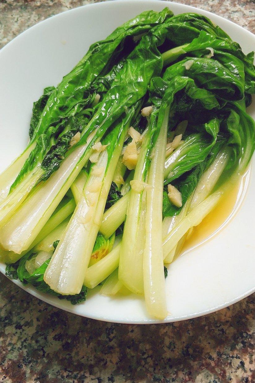 家常菜 清炒小白菜 小葱19做的清炒小白菜 赞                  清炒