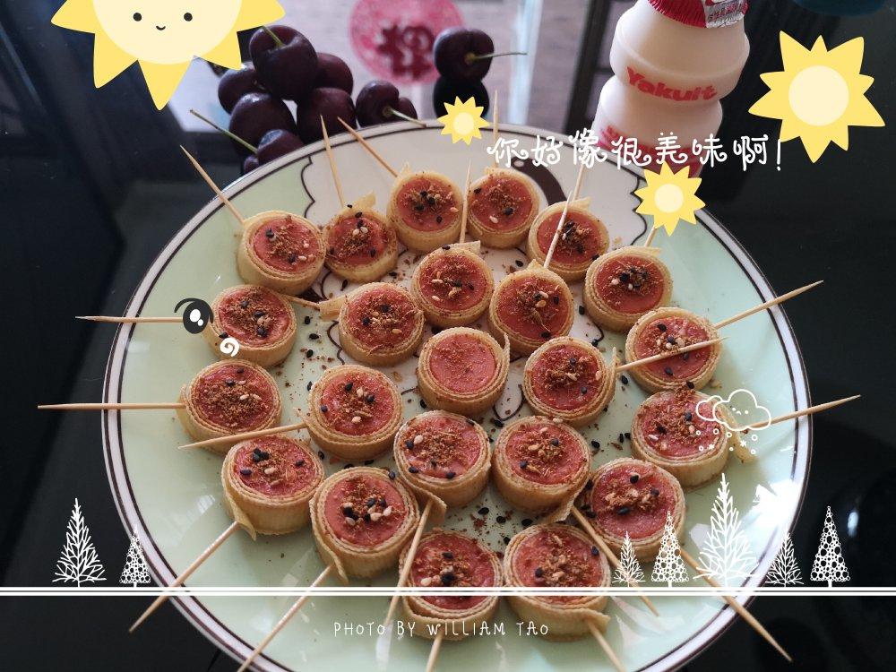 🔥爆好吃的豆皮香肠卷～馋哭隔壁小孩了