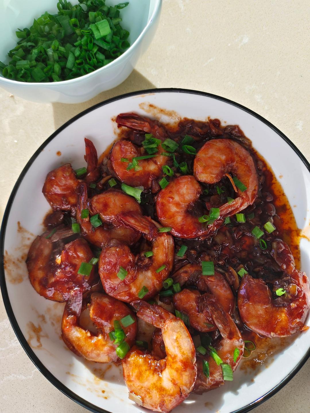 家庭版油焖大虾