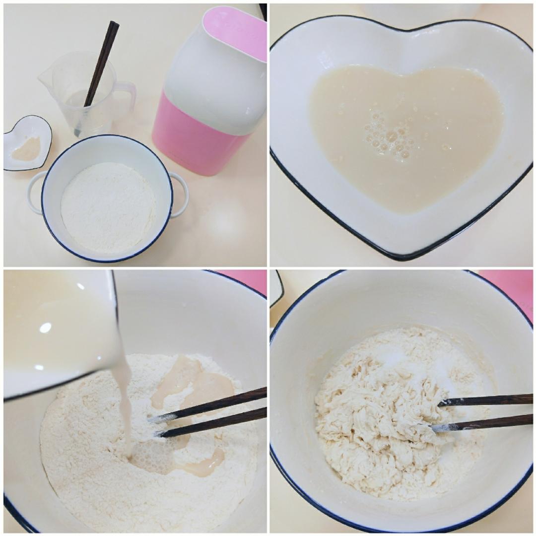 纯奶手撕吐司的做法 步骤1