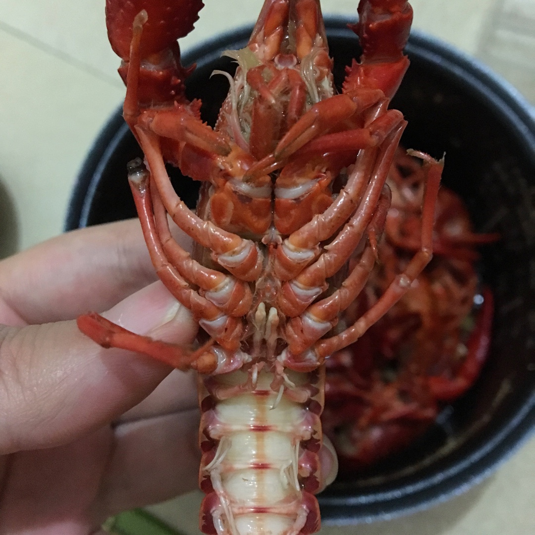 鲜煮小龙虾