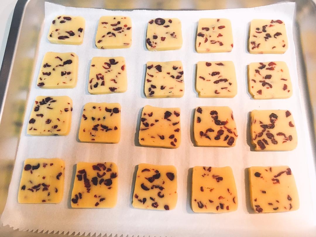 低糖少油版蔓越莓饼干