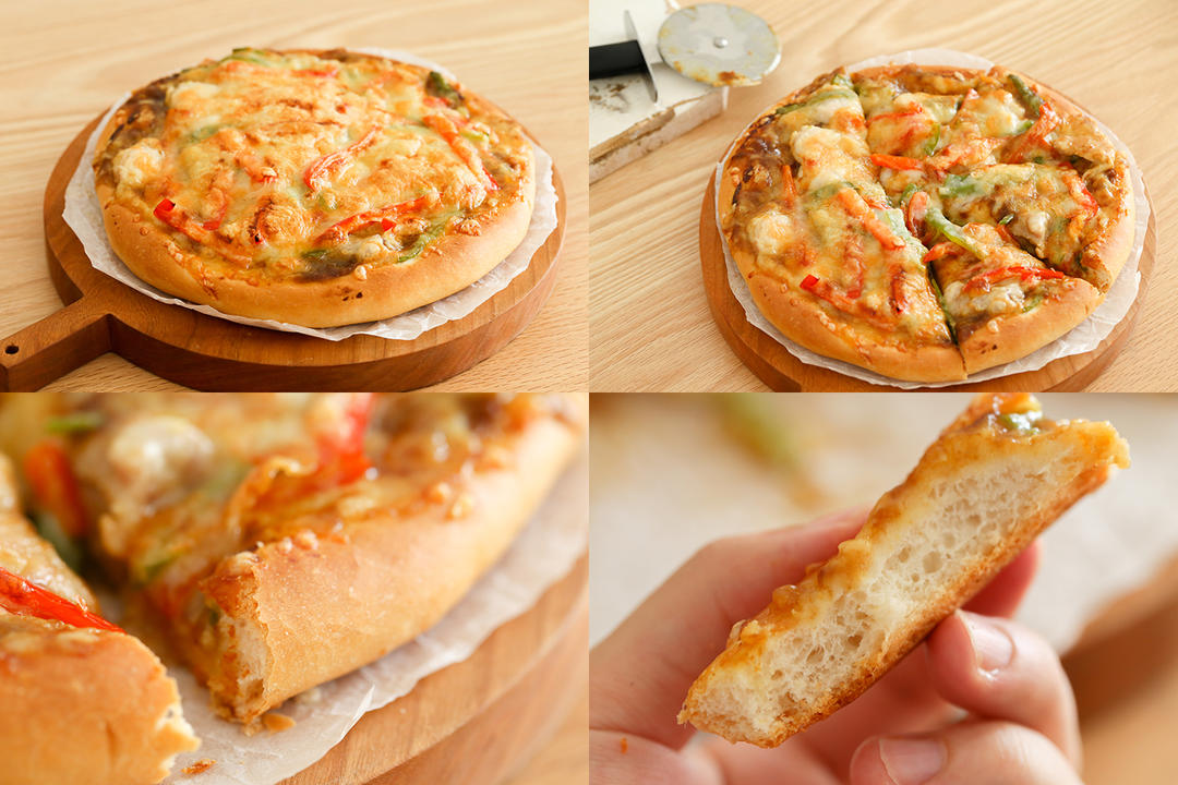 咖喱鸡肉披萨--松下DS59J微蒸烤箱