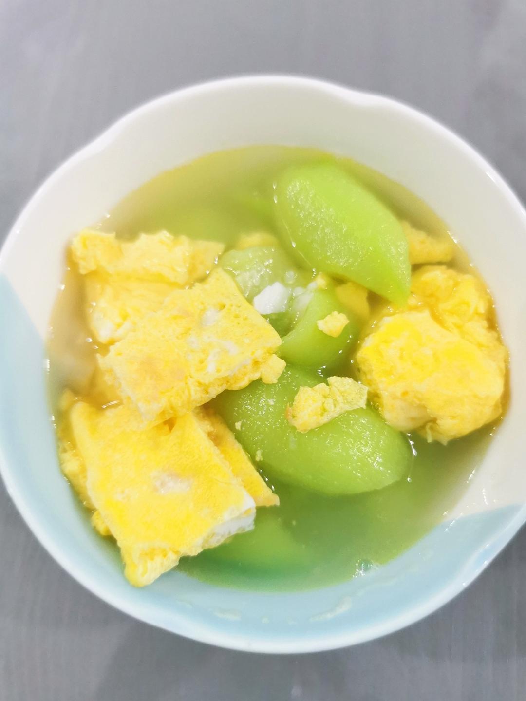 丝瓜鸡蛋汤