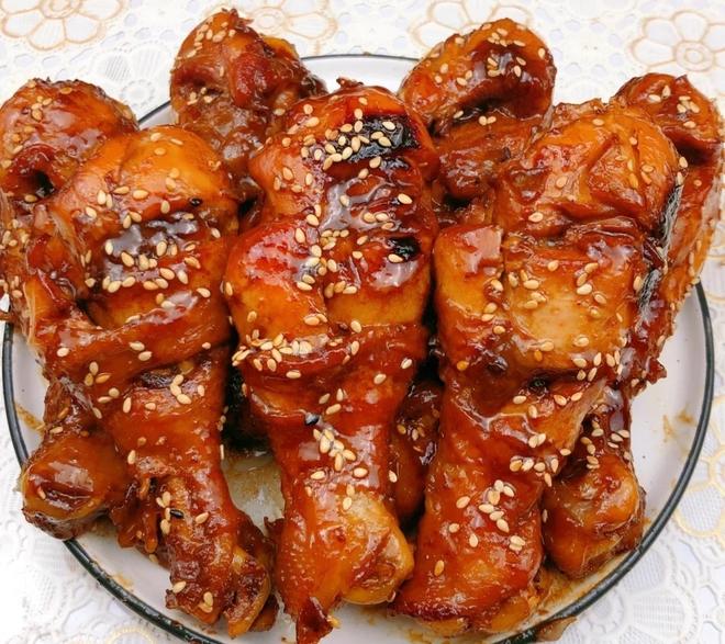 🔥吃过最好吃的蜜汁鸡腿心百吃不厌蜜汁鸡腿🍗的做法