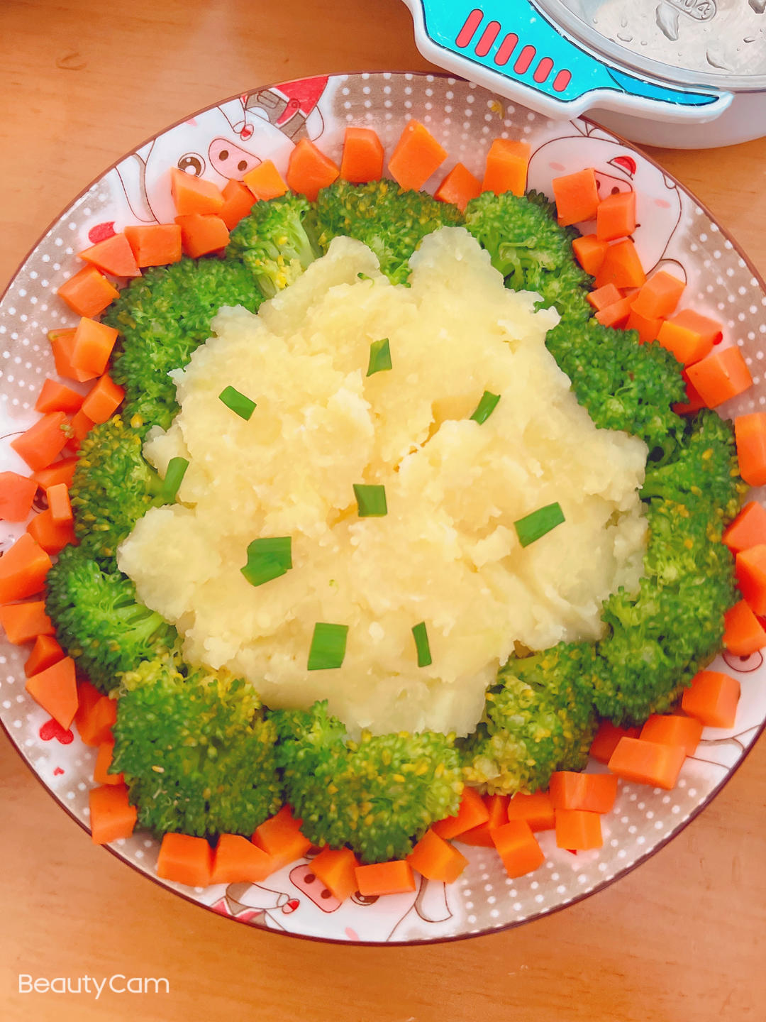 土豆泥西兰花圣诞树