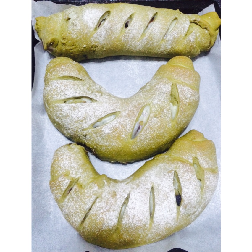 麻薯夹心可可（抹茶）软欧