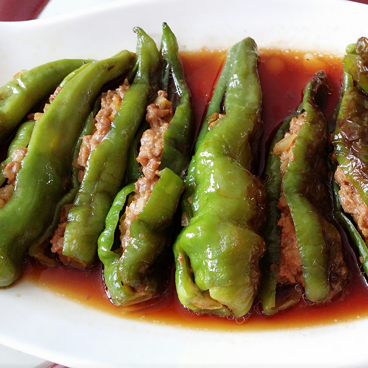青椒酿肉