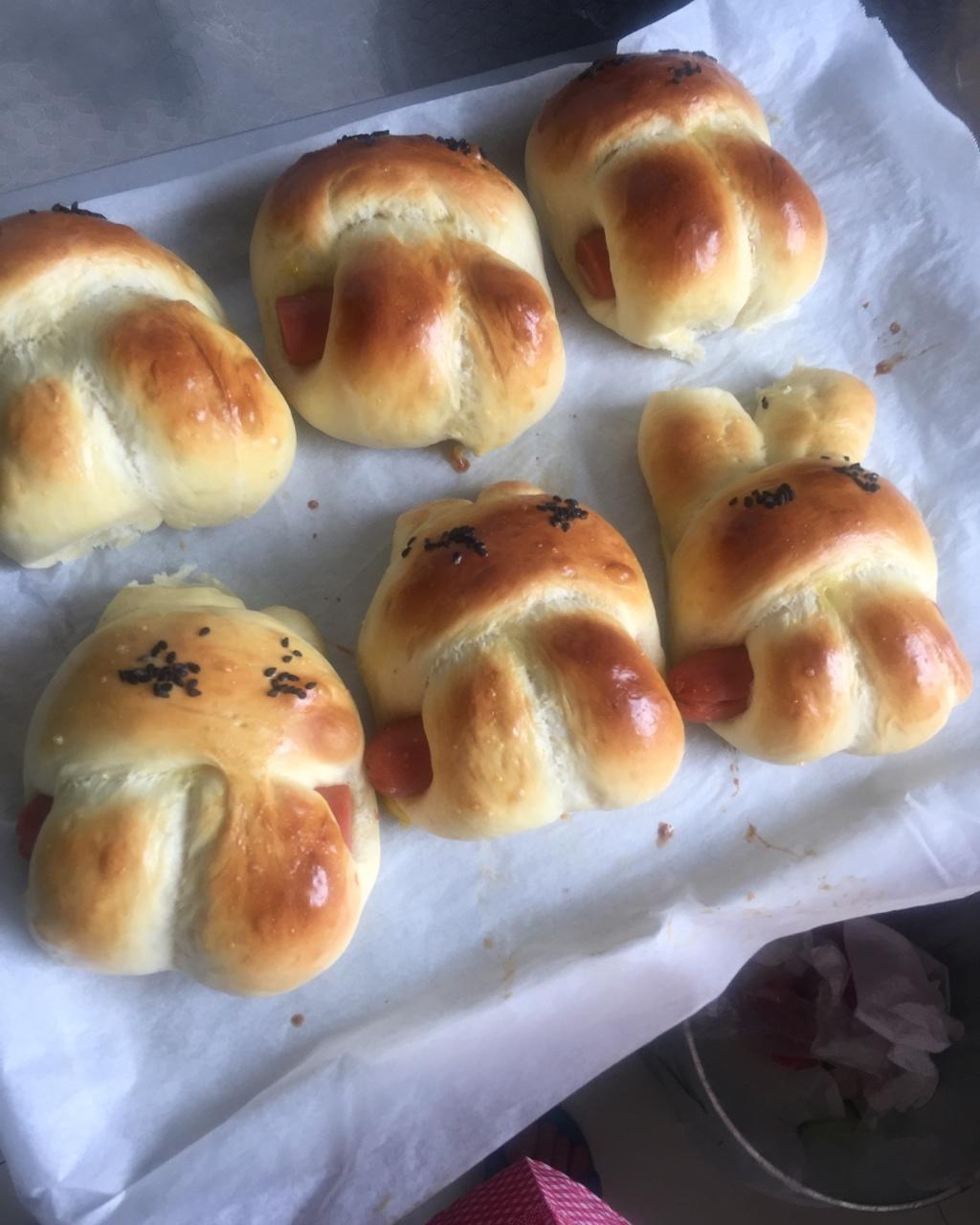 小兔子热狗包