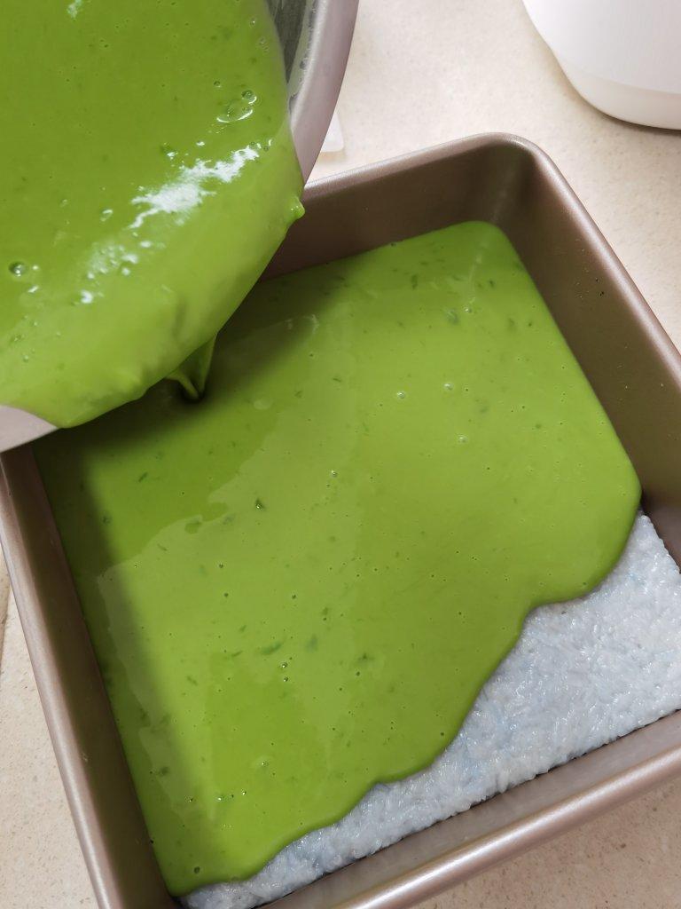 香兰糯米糕 （Kuih Seri Muka)