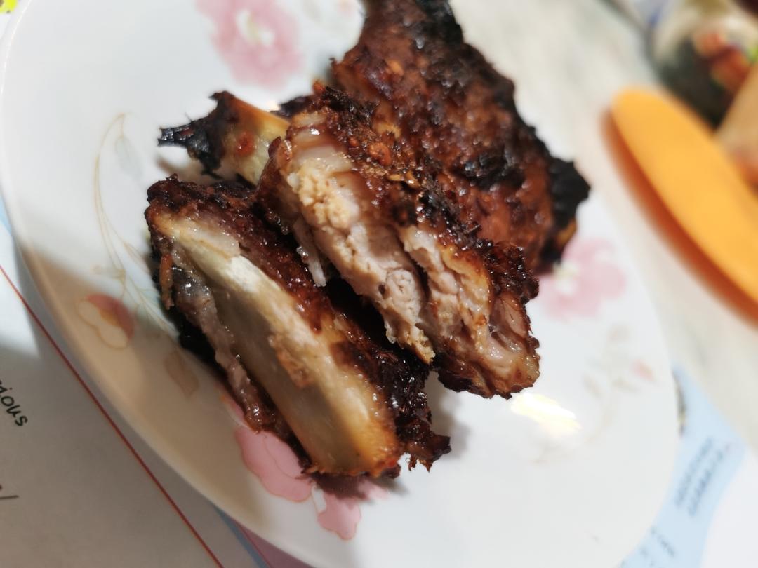 烤箱版美式BBQ的爆赞烤肋排