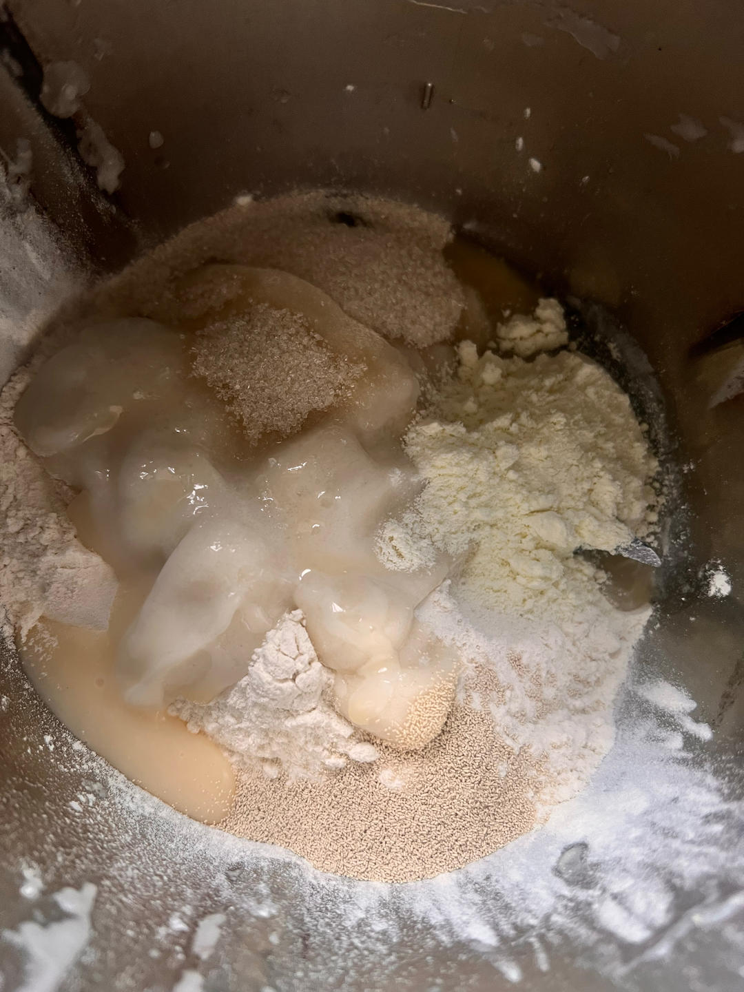 纯奶手撕吐司的做法 步骤1