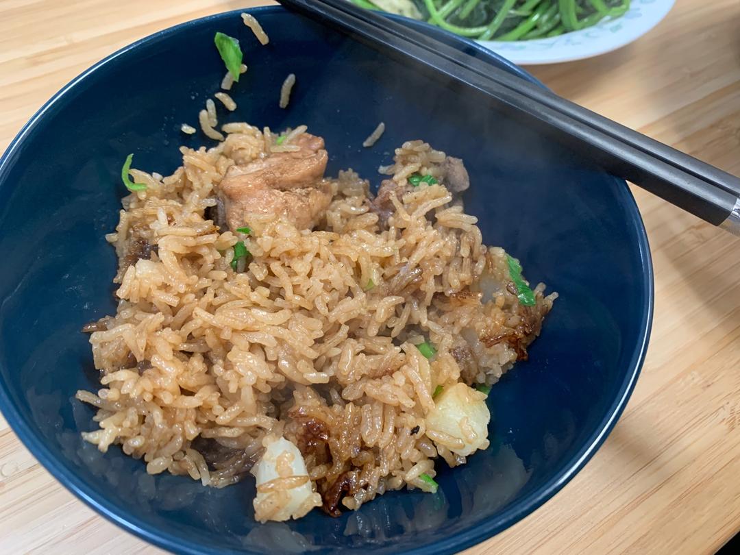 电饭锅版排骨焖饭