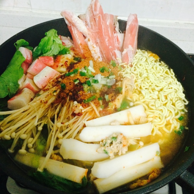 韩式芝士部队锅