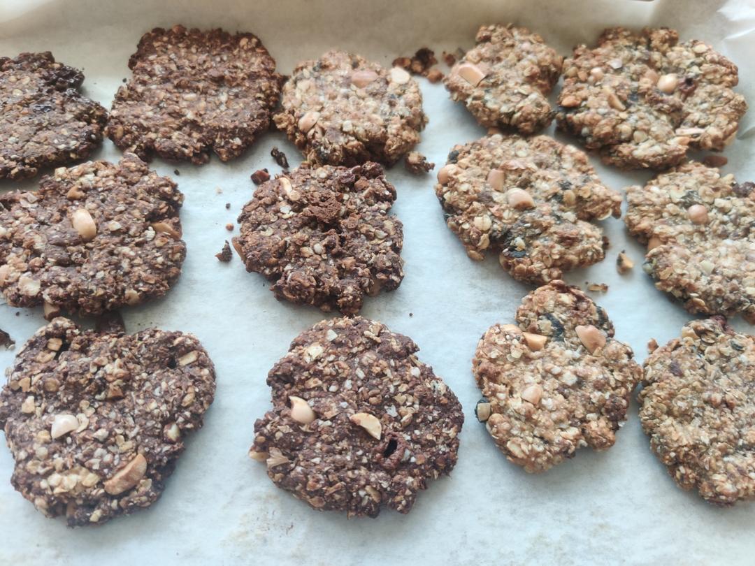 🔥酥掉渣的燕麦饼干🍪
