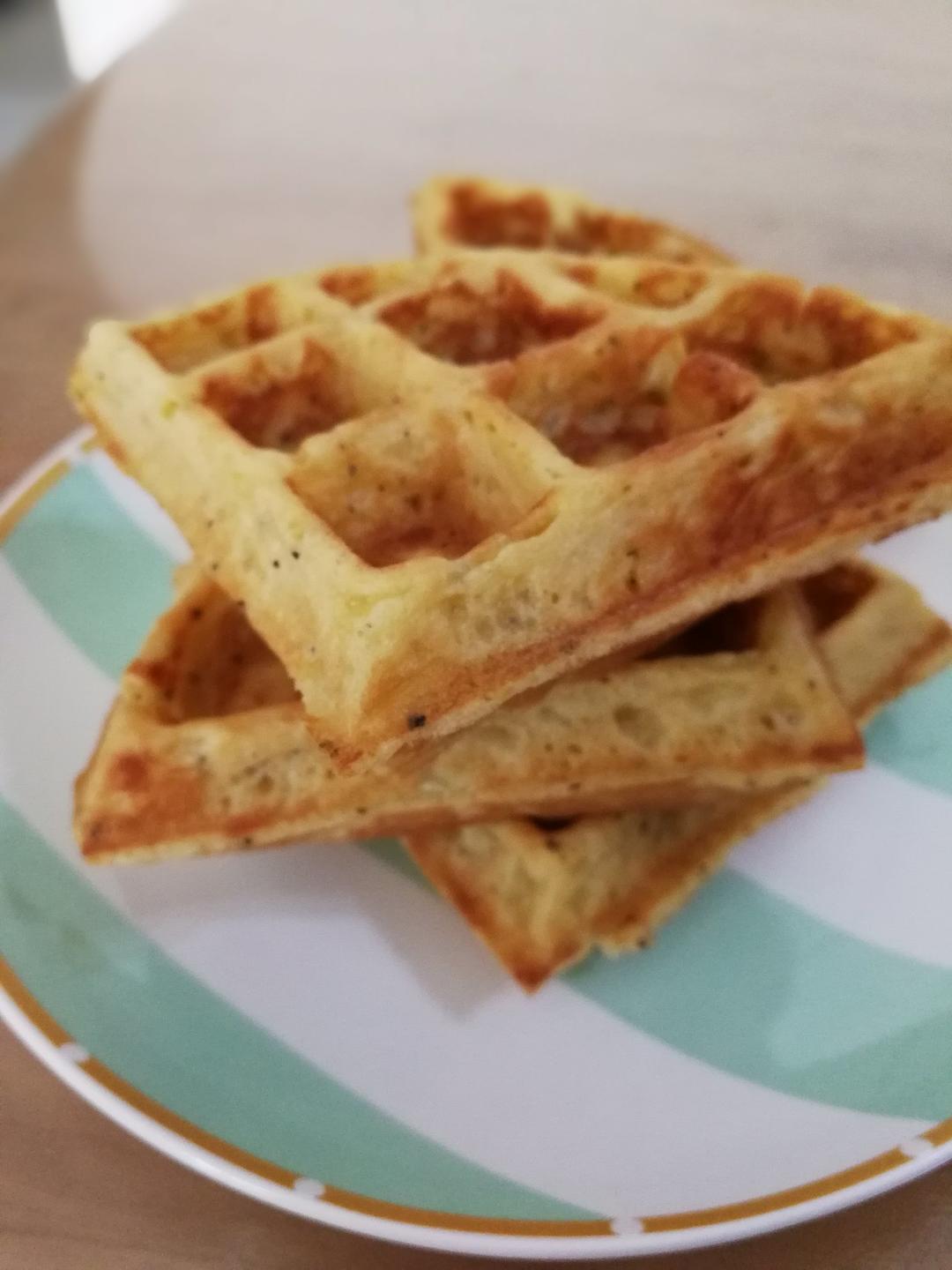 黑胡椒土豆华夫饼