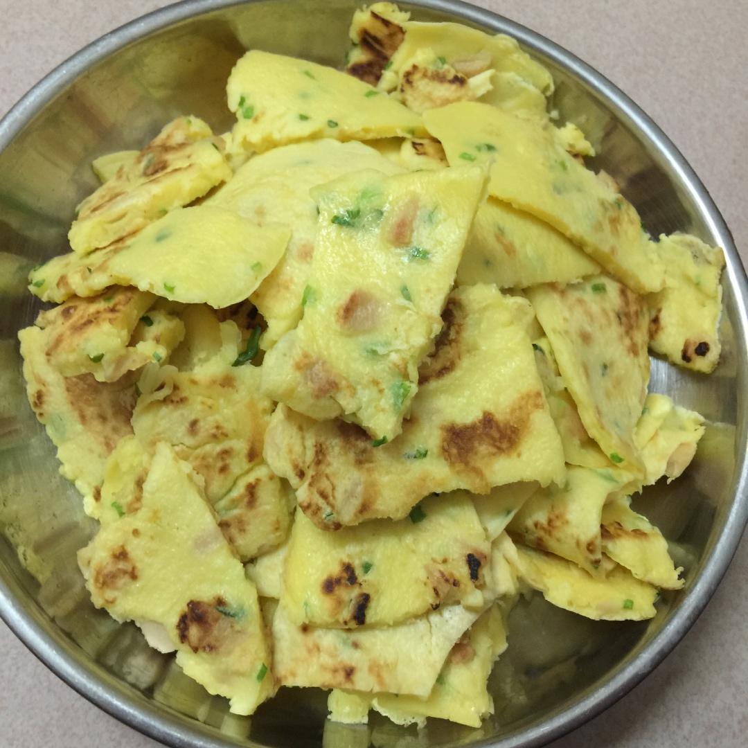 葱花鸡蛋饼