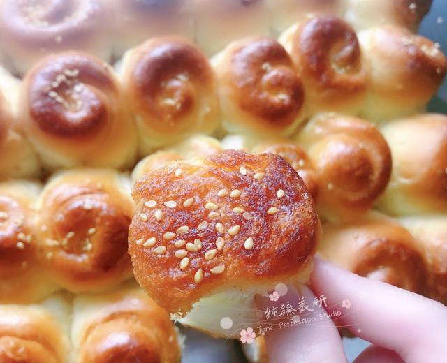 脆底蜂蜜小面包的做法