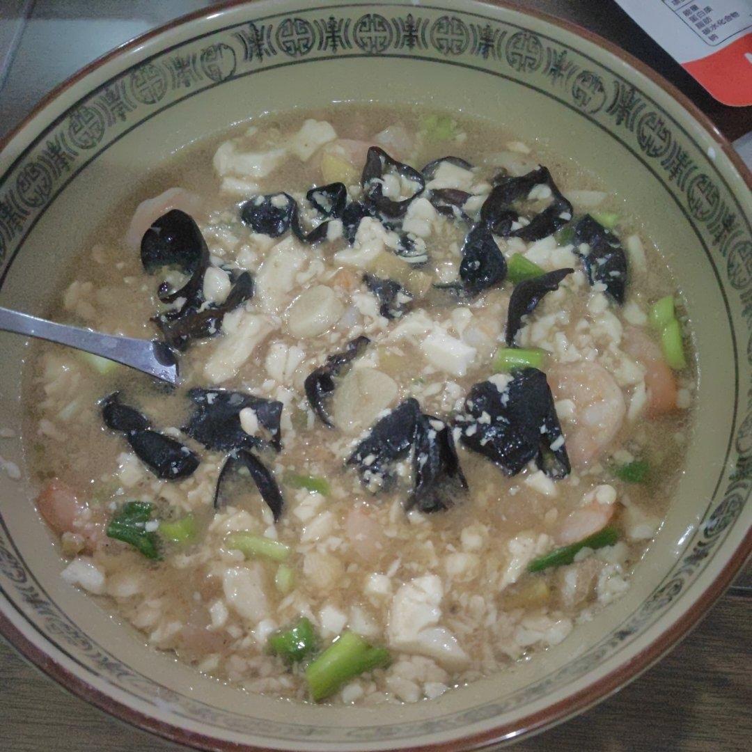 虾仁豆腐