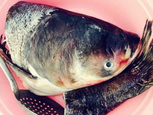 铁锅炖大鱼头的做法 步骤2